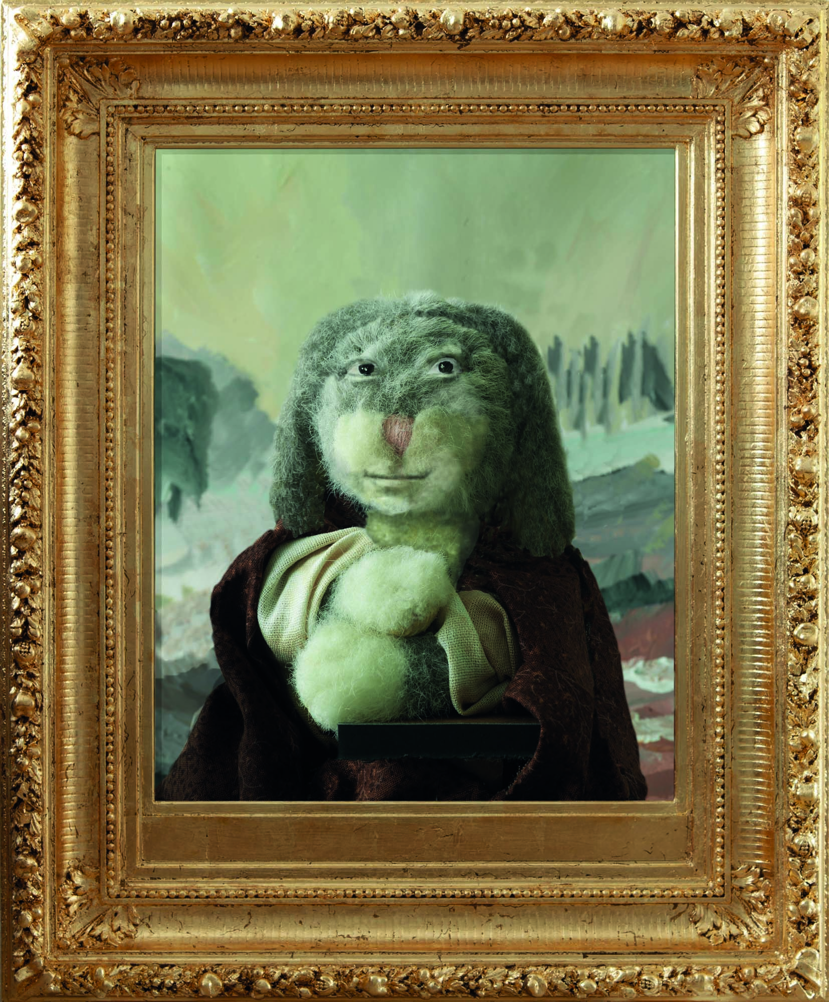Mona Lisa - leonardo Da VInci 2023, lambda impression 43 x 35 in ed 3