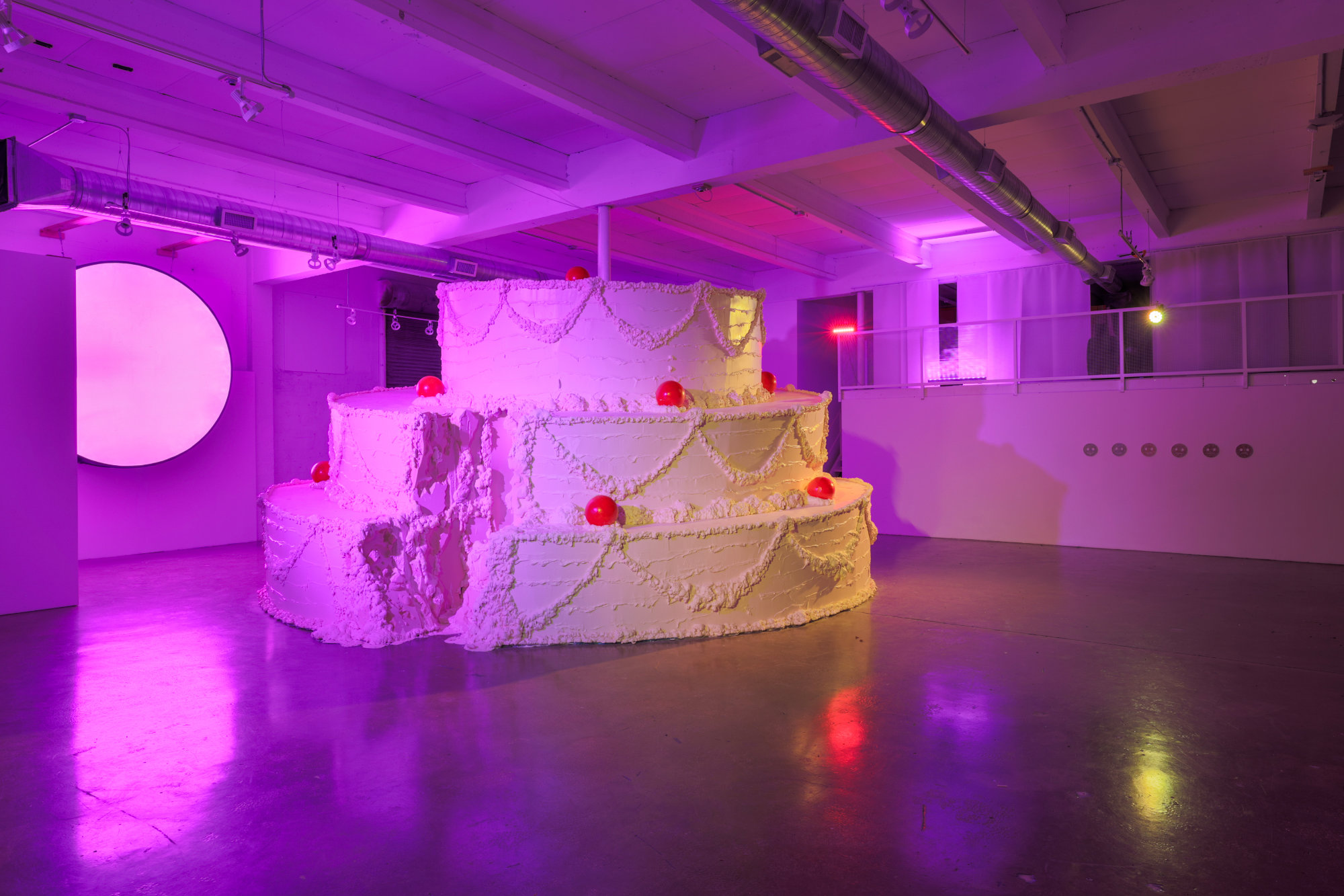 Tara Long, LA ESQUINITA, 2025. Installation view at Locust Projects 3. Photo by Pedro Wazzan